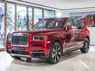 Rolls-Royce Cullinan při pražské premiéře