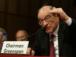 Za jednoho z viník krize bývá oznaován také tehdejí éf Fedu Alan Greenspan....