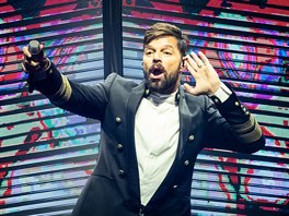Ricky Martin vystoupil 9. zá�í 2018 v pra�ské O2 aren�.