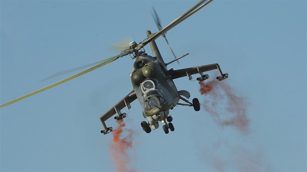 Bitevnk Mi-24/35 na Dnech NATO