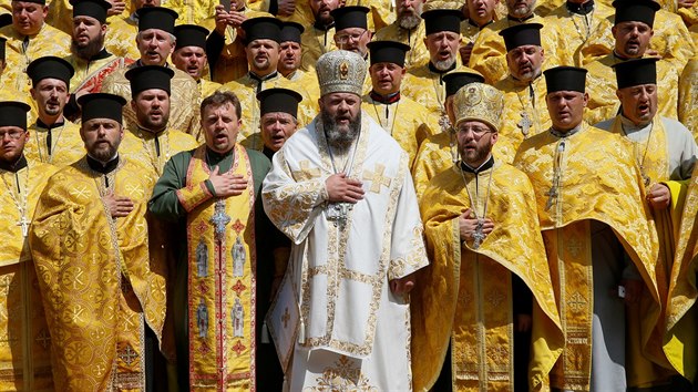 Kn ukrajinsk pravoslavn crkve v Kyjev (28. ervence 2018)