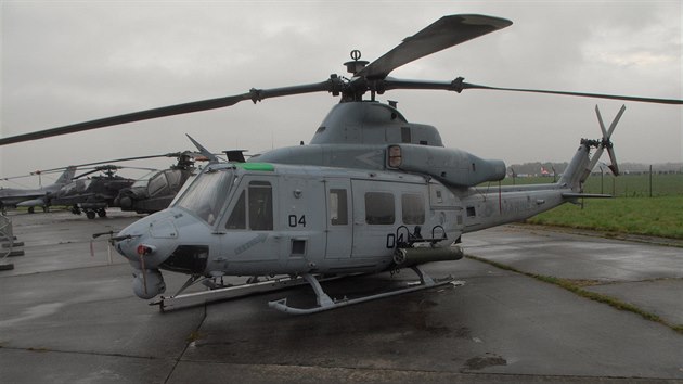 Vrtulník UH-1Y Venom americké námořní pěchoty na Dnech NATO v Ostravě (21. září 2019)