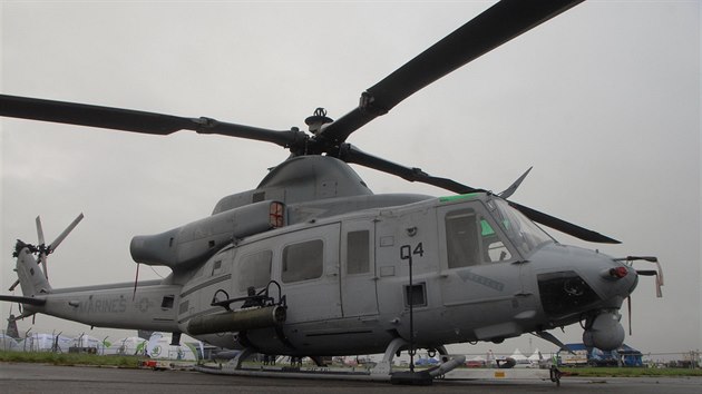 Vrtulnk UH-1Y Venom americk nmon pchoty na Dnech NATO v Ostrav (21. z 2019)