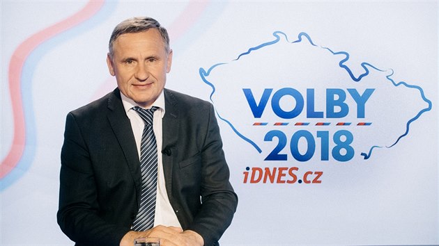 Hejtman Zlnskho kraje Ji unek v diskusnm poadu Rozstel. (11. z 2018)