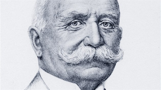 Konstruktér ztužených vzducholodí Ferdinand Graf von Zeppelin v roce 1905