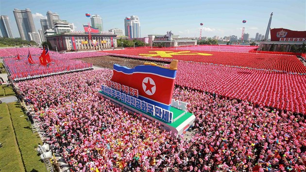 Severní Korea slaví 70. výročí svého vzniku. (9. září 2018)
