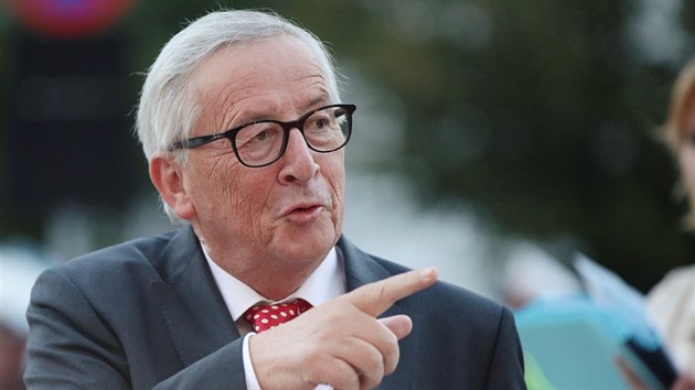 Pedseda Evropsk komise Jean-Claude Juncker na neoficilnm summitu Evropsk unie v Salzburku. (19. z 2018)