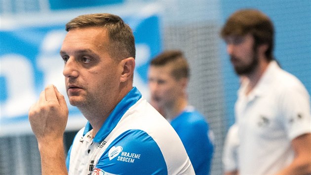 Michal Kvapil, tren�r otrokovick�ch florbalist�