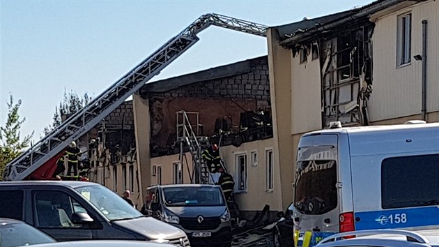 Vyetovatel nali v plzesk ubytovn torzo lidskho tla. (12. 9. 2018)