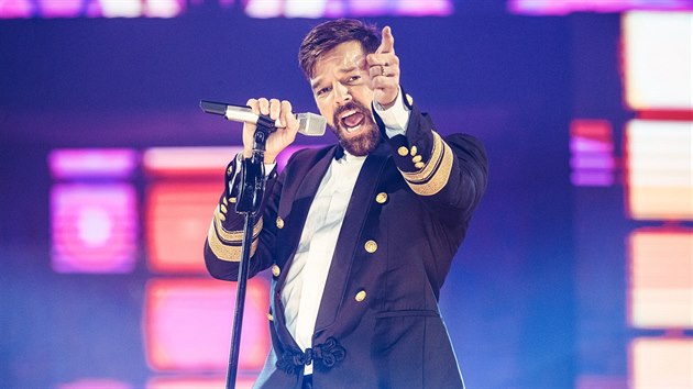 Ricky Martin 9. z 2018 v prask O2 aren