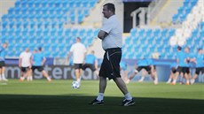 Plzeský trenér Pavel Vrba ped zápasem Ligy mistr s CSKA Moskva.
