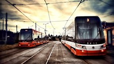 Tramvaj z Instagramu Anny Kettnerové.