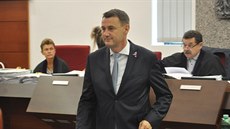 Hejtman Libereckého kraje Martin P�ta u soudu v Liberci (11. zá�í 2018)