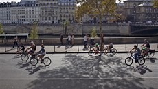 Den bez aut v centru Paíe (16. záí 2018)