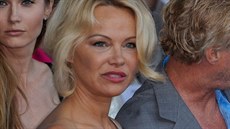 Pamela Anderson and Eddie Irvine attend the Amber Lounge Fashion Monaco 2017 at...