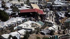 Uprchlický tábor Moria v �ecku (�íjen 2016)