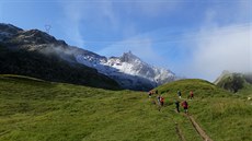 Vy&#769;stup na Col du Bonhomme