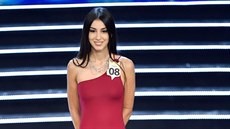 Chiara Bordiová na Miss Italia (Miláno, 17. záí 2018)