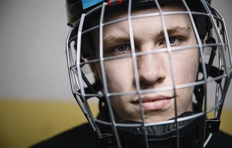 Litvnovsk talent Jan Myk naskoil do hokejov extraligy v 16 letech.