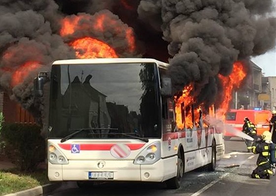 V Kladn hoel autobus mstské dopravy (26.9. 2018)