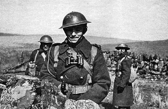 Miloš Knorr v britské armádě během 2. světové války