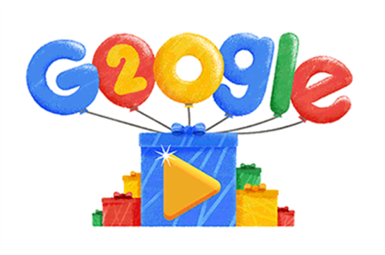 Google dnes slaví 20. narozeniny