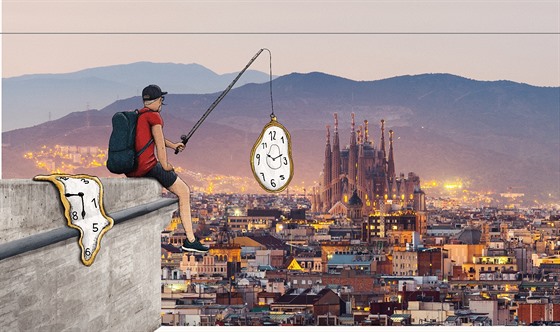 Fotografie a kresba Eli�ky Podzimkové z Barcelony