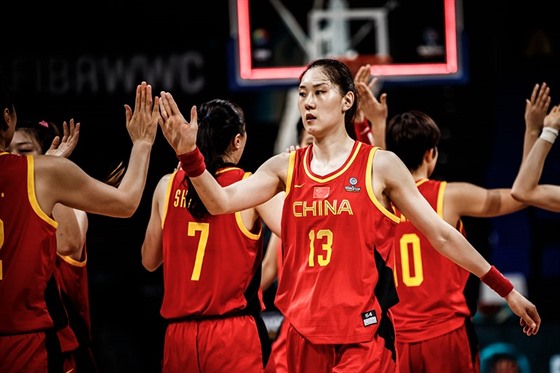Čínské basketbalistky, ilustrační foto
