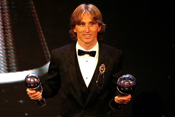Luka Modri jako nejlepí fotbalista svta podle FIFA