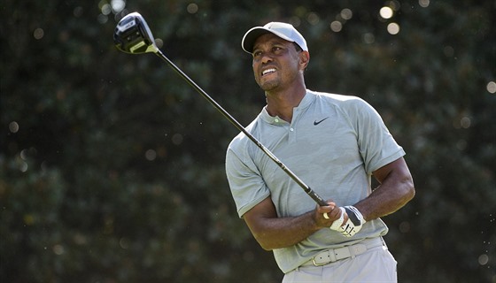 Americký golfista Tiger Woods ve druhém kole turnaje Tour Championship v Atlant