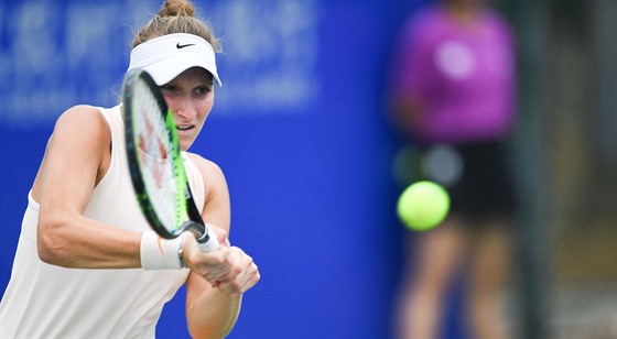 eská tenistka Markéta Vondrouová na turnaji ve Wu-chanu