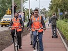 V Nizozemsku otevela první plastová cyklostezka na svt.