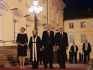 Nmecký prezident Frank-Walter Steinmeier, turecký prezident Recep Tayyip...