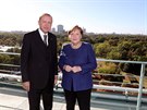 Turecký prezident Recep Tayyip Erdogan a nmecká kancléka Angela Merkelová v...