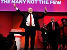 éf britských labourist Jeremy Corbyn na výroní konferenci strany v...