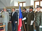Do Ivan�ic se vrátily ostatky rodáka a vojáka z vylod�ní v Normandii Milo�e...