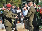 Do Ivan�ic se vrátily ostatky rodáka a vojáka z vylod�ní v Normandii Milo�e...