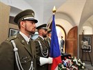 Do Ivan�ic se vrátily ostatky rodáka a vojáka z vylod�ní v Normandii Milo�e...