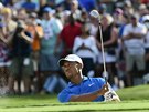 Tiger Woods ve tetím kole turnaje Tour Championship.