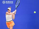 eská tenistka Markéta Vondrouová na turnaji ve Wu-chanu