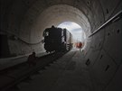 Prohldka nejdelho elezninho tunelu v R u Plzn. (21. 9. 2018)