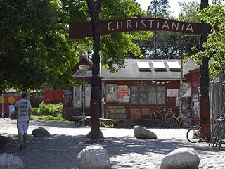 Vítejte ve Svobodném městě Christiania. (3. června 2013)