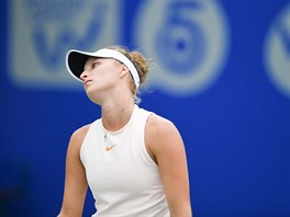 esk tenistka Markta Vondrouov na turnaji ve Wu-chanu