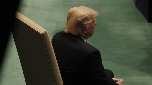 Americk prezident Donald Trump promluvil na zasedn Valnho shromdn OSN (25. z 2018)