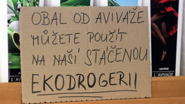 Lenka Fleischmannov provozuje v Chebu obchod s bezobalovou a ekologickou drogeri.