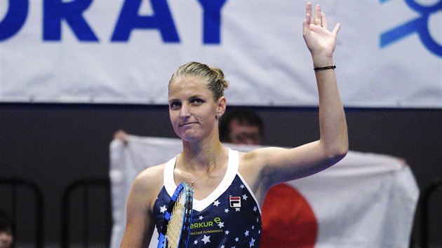 Karolína Plíšková ovládla páté finále v řadě. V Tokiu přehrála Naomi Ósakaovou 6:4 a 6:4.
