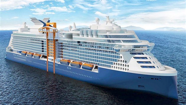 Nová výletní loď Celebrity Edge je pro 2900 pasažérů, vyplout by měla poprvé v listopadu 2018.