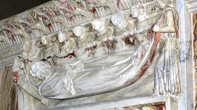 Relikvie mnicha Odorika bude uložena na jednom z oltářů v kostele Panny Marie Sněžné.