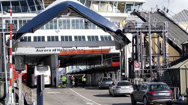 Dnsk policie uzavela pstav Helsingør severn od Kodan. (28. z 2018)