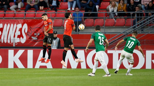 Jabloneck zlonk Michal Trvnk obsteluje ze a  utkn Evropsk ligy v Rennes stl gl.